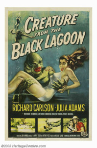 1954 Creature from the Black Lagoon Poster $16,100.
