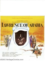 1962 Lawrence of Arabia Poster $16,100.