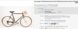 1946 Alex Singer Randonneuse 55.5cm 650b Ernest Csuka's Bicycle