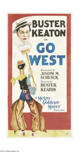 1925 Go West Poster $16,675.