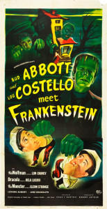 1948 Abbott and Costello Meet Frankenstein Poster $15,535