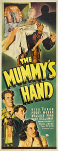 1940 The Mummy's Hand Poster $15,535