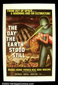 1951 The Day the Earth Stood Still Poster $15,525