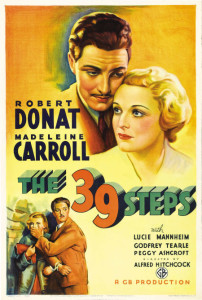 1935 The 39 Steps Poster $14,950