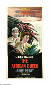 1952 The African Queen Poster $14,950