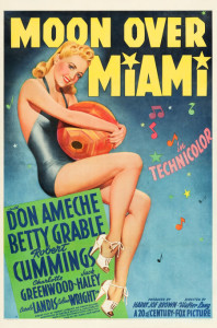 1941 Moon Over Miami Poster $15,535