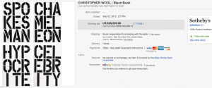 Christopher Wool, Black Book