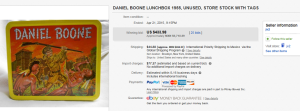 1955 Daniel Boone Lunchbox