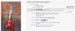 Gibson Les Paul Slash Snakepit Signature 