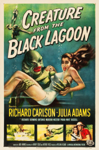 1954 Creature from the Black Lagoon Poster $15,535