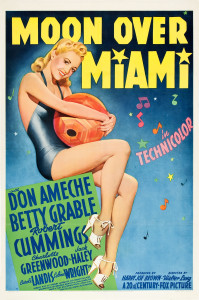 1941 Moon Over Miami Poster $14,937.50