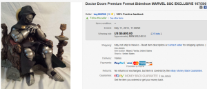 Doctor Doom Premium Format Sideshow Marvel           