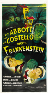 1948 Abbott and Costello Meet Frankenstein Poster $14,340