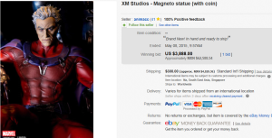 XM Studios Magneto Figurine