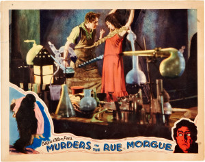 1931 Murders in the Rue Morgue Poster $14,340