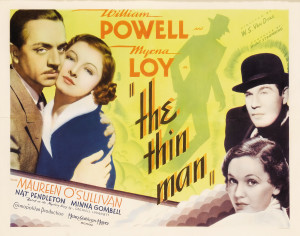 1934 The Thin Man Poster