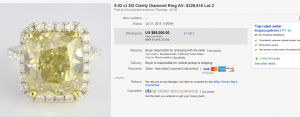 SI2 Clarity Diamond Ring