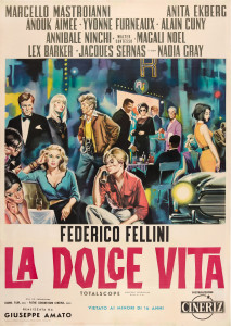 1959 La Dolce Vita Poster