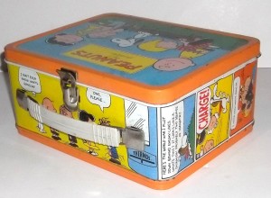 29.2 1960′s Peanuts Lunch Box