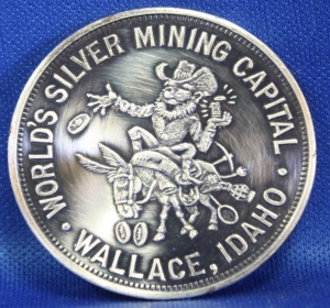 Silver Jubilee so-called dollar (Token) HK-515 Wallace, Idaho 1958 ...
