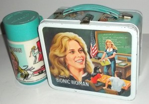 1977 Bionic Woman Lunch Box