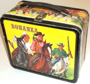 1968 Bonanza Black Lunch Box
