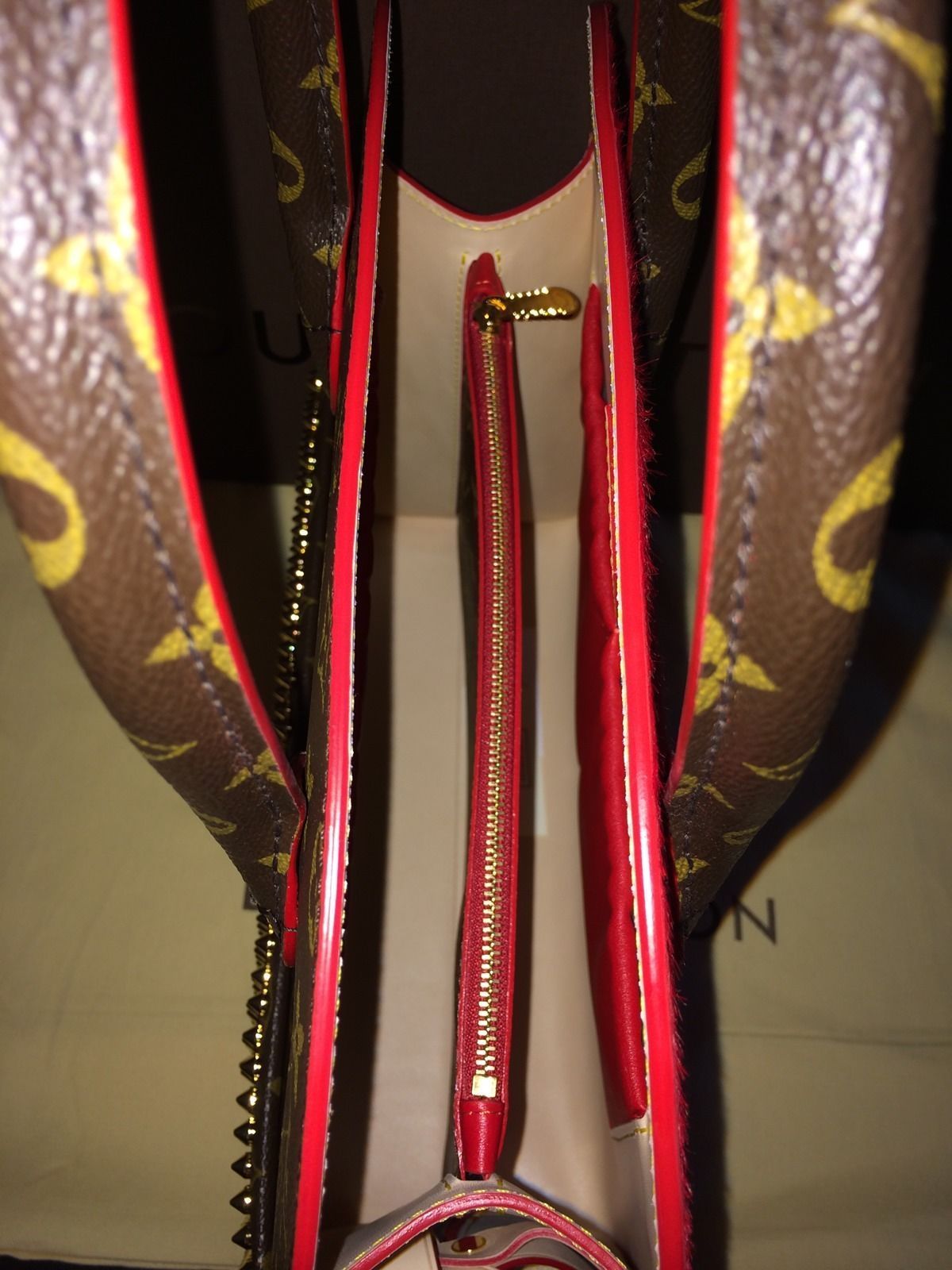 1.4 Louis Vuitton Christian Louboutin Iconoclast Handbag