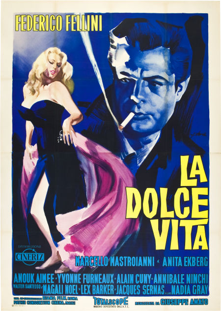 1959 La Dolce Vita Poster $17,925